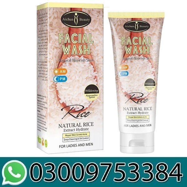 Aichun Beauty Rice Facial Wash 100ml In Pakistan