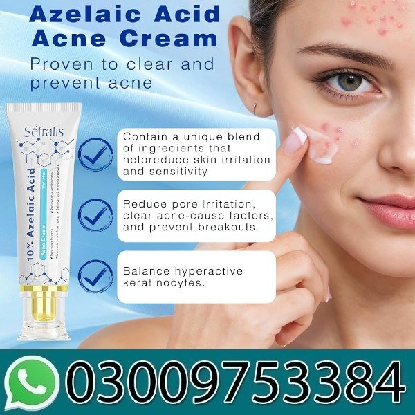 Almekaquz Azelaic Acid 14% Acne Cream In Pakistan