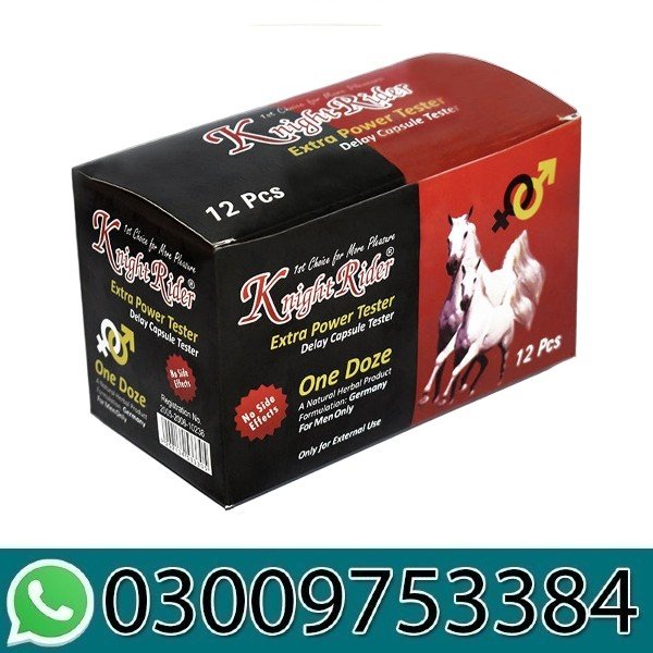 Buy Knight Rider Extra Power Delay Capsule In Pakistan
