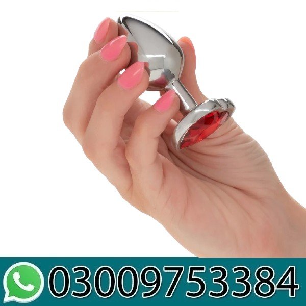 CalExotics Jewel Small Ruby Heart Anal Plug In Pakistan