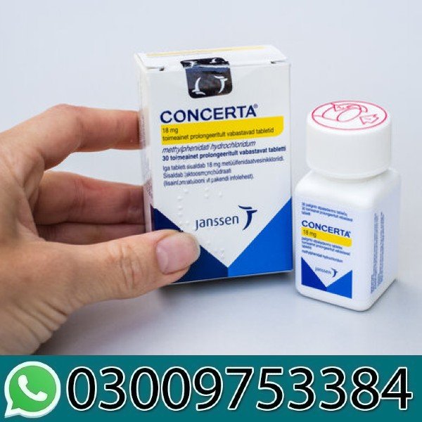 Concerta 18 mg Tablets in Pakistan