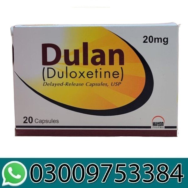 Dulan Capsules 20mg Price in Pakistan
