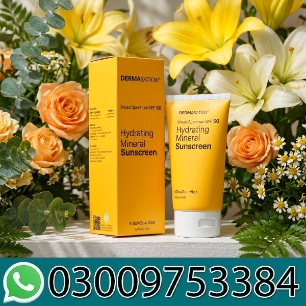 Hydrating Mineral Sunscreen SPF 50 Face Lotion In Pakistan