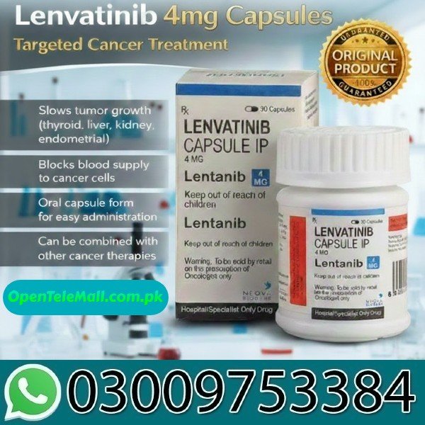 Lenvatinib 4mg Capsules Price In Pakistan
