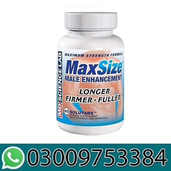 MaxSize Male Enhancement Formula In Pakistan