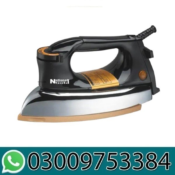 National Gold NG-786-M92B Golden Plate Iron In Pakistan