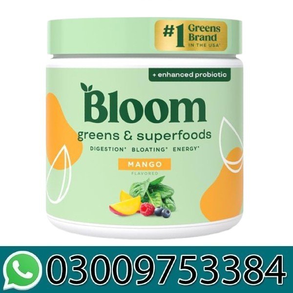 Bloom Nutrition Superfood Greens Powder, Digestive Enzymes in Pakistan
