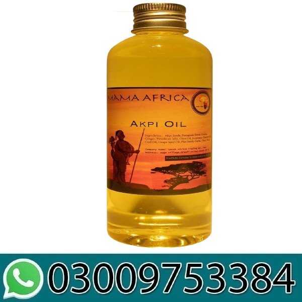 West Africa Akpi Seeds HIPS Massage Oil in Pakistan
