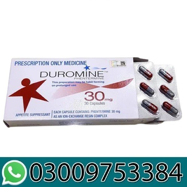 Duromine Phentermine 30mg Price In Pakistan	