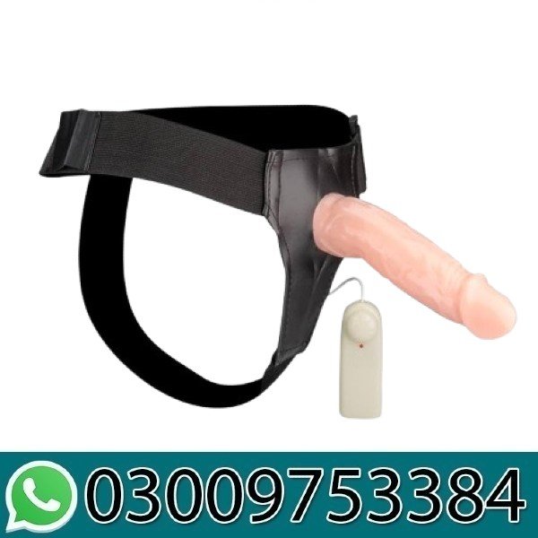Leluv Strap-on Male Hollow 6 Inch Vibrating In Pakistan