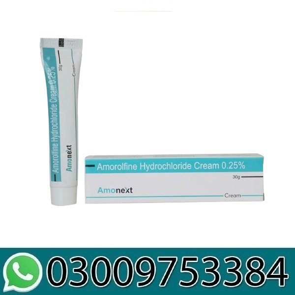 Amonext Amorolfine 0.25% Cream In Pakistan
