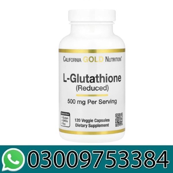 California Gold Nutrition L Glutathione Reduced 500 Mg in Pakistan