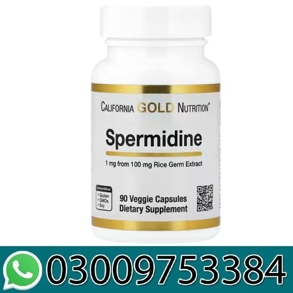 California Gold Nutrition Spermidine Rice Germ Extract in Pakistan