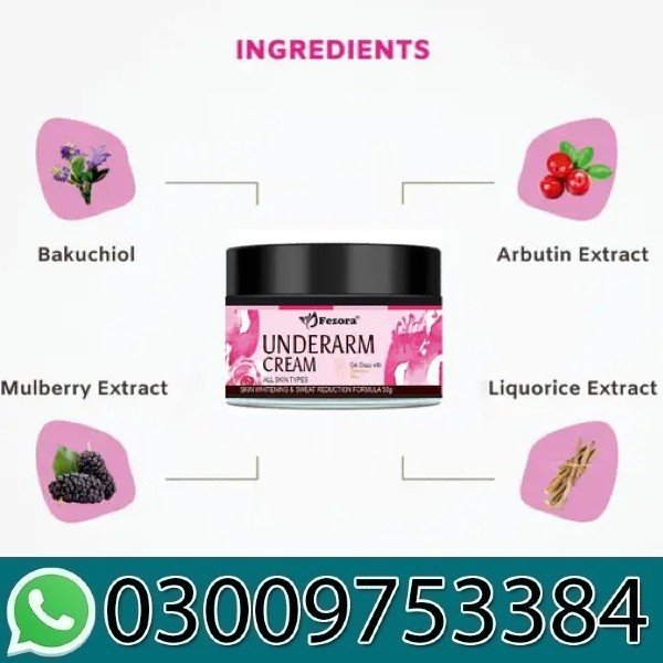 FEZORA Advanced Under-Arm Whitening Cream in Pakistan