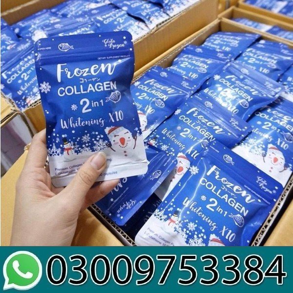 Frozen Collagen 2 in 1 Whitening Capsules in Pakistan