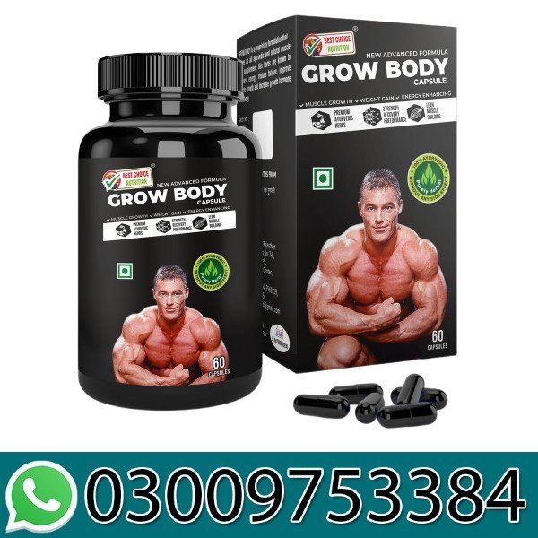 Grow Body Capsules By Best Choice Nutrition In Pakistan