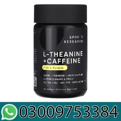 L-Theanine+Caffeine 2 in 1 Capsule Price in Pakistan