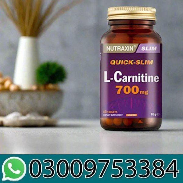 Nutraxin Quick-Slim L-Carnitine 700mg in Pakistan