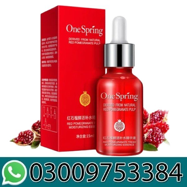 One Spring Red Pomegranate Essence Face Serum in Pakistan