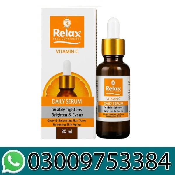 Relax Uk Vitamin C Face Serum Price In Pakistan
