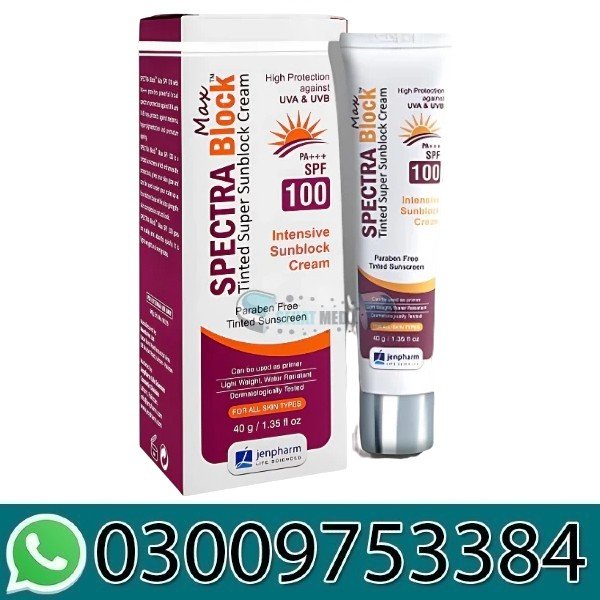 Spectra Block Max Sunblock SPF In Pakistan