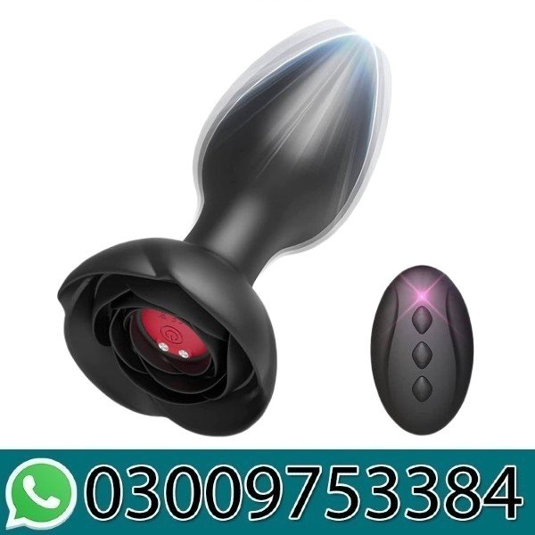 Strong Vibrating Butt Plug With Remote In Pakistan