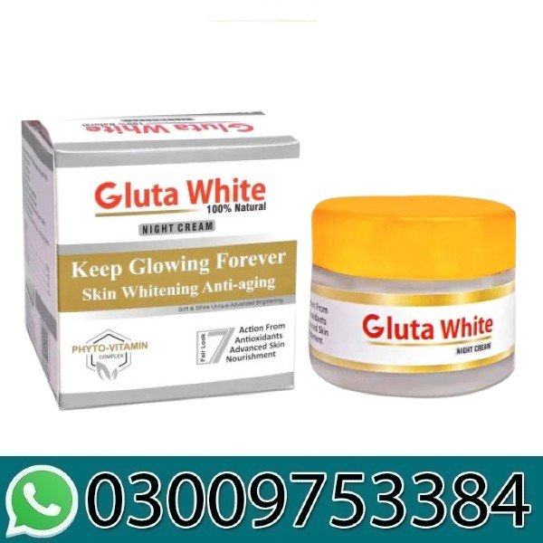 Gluta White Extreme Stronger Night Cream in Pakistan