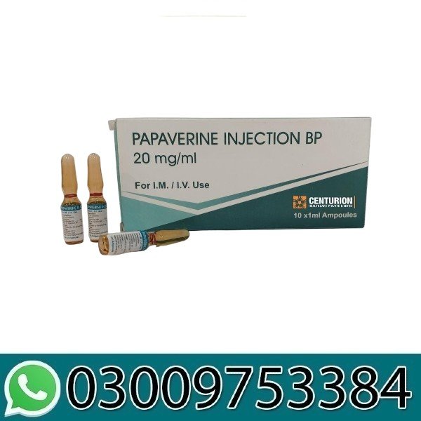Papaverine Injection Price In Pakistan