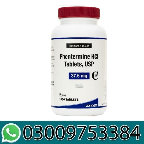 Phentermine Hydrochloride Tablets USP 37.5 Mg In Pakistan