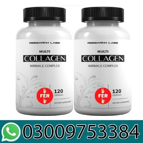 Research Labs Grass Multi Collagen Wrinkle Complex Capsules