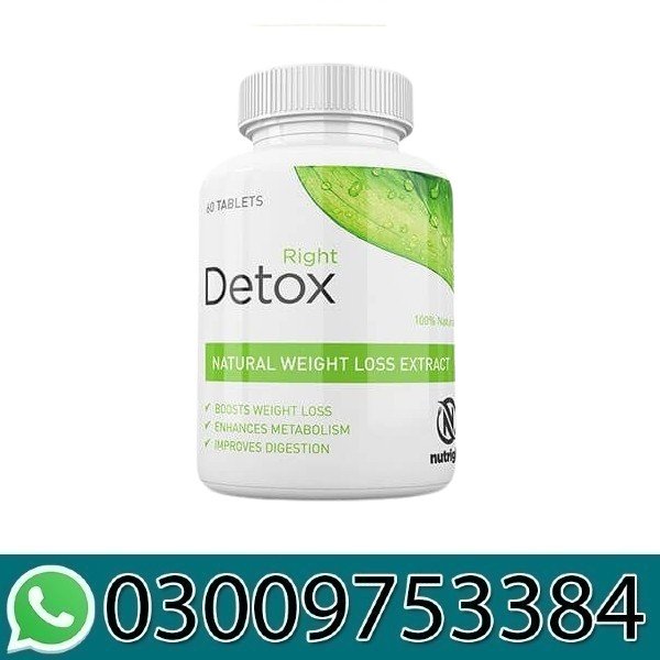 Buy Right Detox Tablets in Pakistan