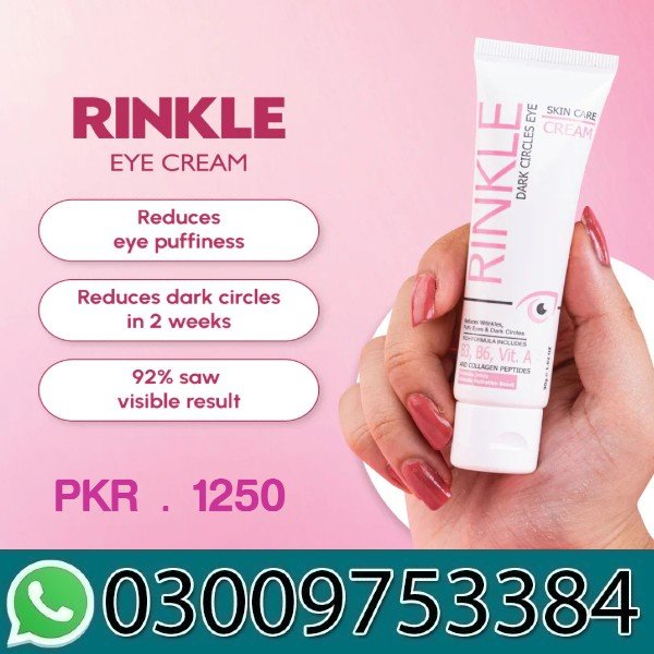 Rinkle Skin Care 20g | Dark Circles Eye Cream In Pakistan