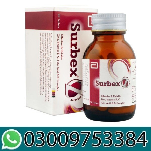 Surbex Z Tablet In Pakistan