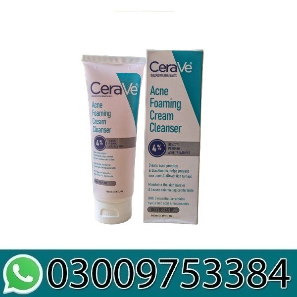 Acne Foaming Cream Wash In Pakistan