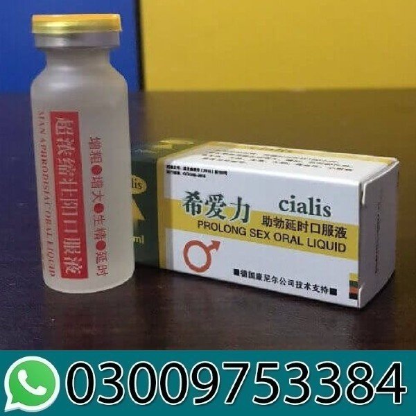 Cialis Prolong Sex Oral Liquid In Pakistan