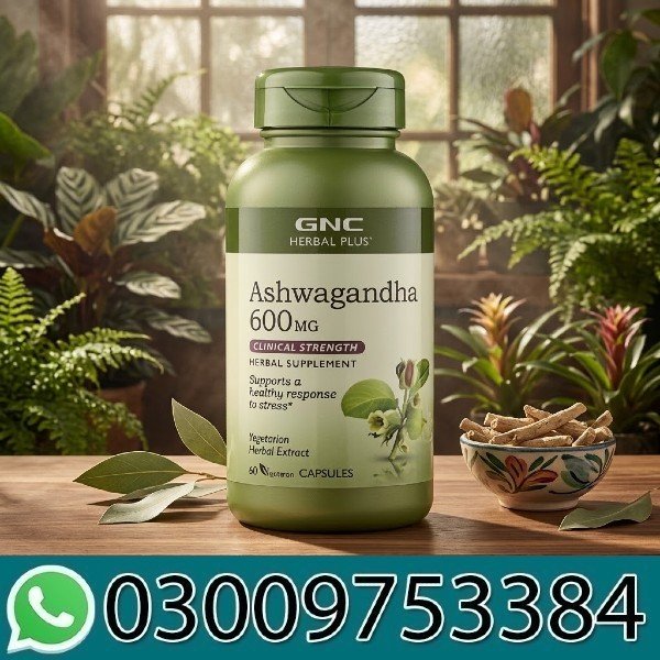 GNC Herbal Plus Ashwagandha Price In Pakistan