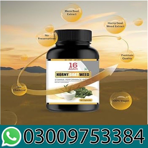 16 AGAIN HORNY GOAT WEED CAPSULES IN PAKISTAN