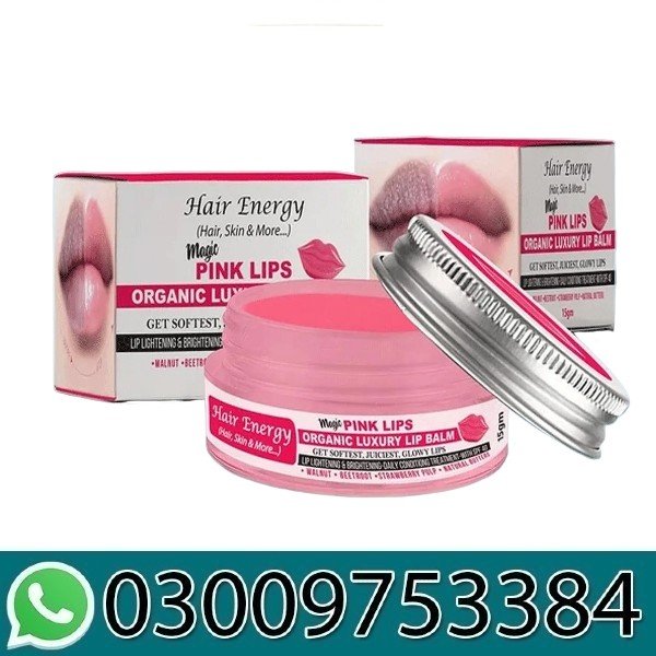 Magic Pink Lips Organic Luxury Lip Balm Tint (Berry) In Pakistan