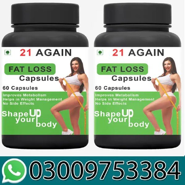 21 Again Fat Loss Capsules In Pakistan