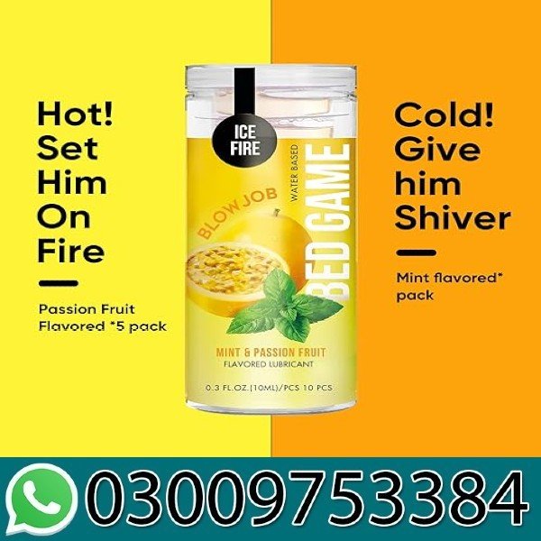 Bed Game – Flavored Lube for Oral in Pakistan