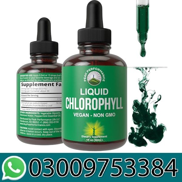 Chlorophyll Liquid Drops Vegan Price In Pakistan