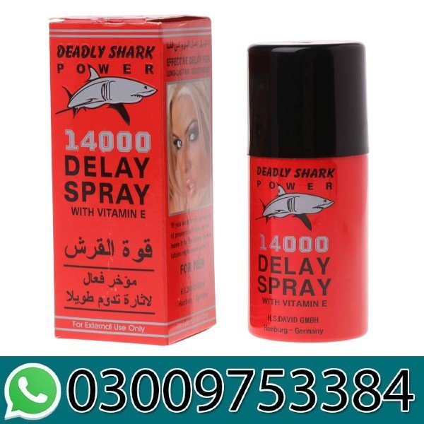 Deadly Shark Power 14000 Delay Spray In Pakistan