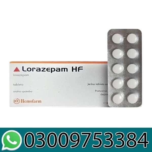 Lorazepam Hemofarm 2mg Tablet In Pakistan