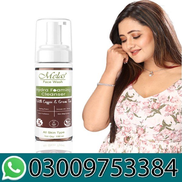 Melas Hydra Foaming Face Cleanser in Pakistan