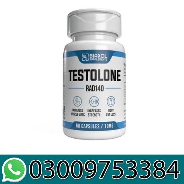 Testolone RAD140 10mg 60 Capsule In Pakistan