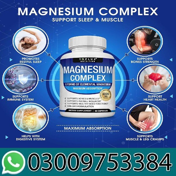 Toplux Nutrition Magnesium Complex In Pakistan	