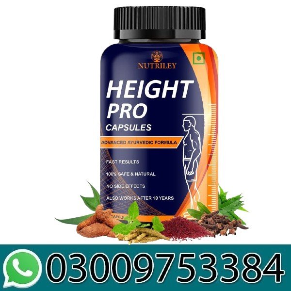 Nutriley Height Pro Capsules In Pakistan