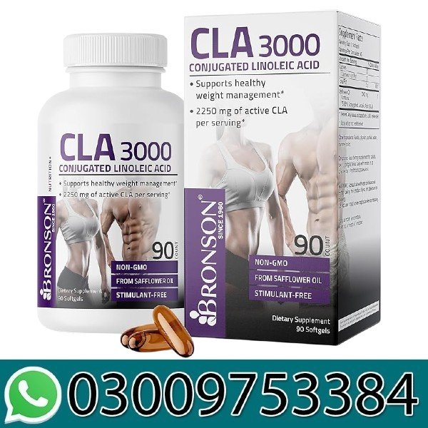 Bronson CLA 3000 Extra High Potency Supports in Pakistan
