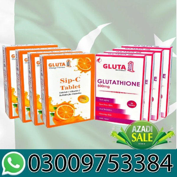 Gluta One + Vitamin C in Pakistan