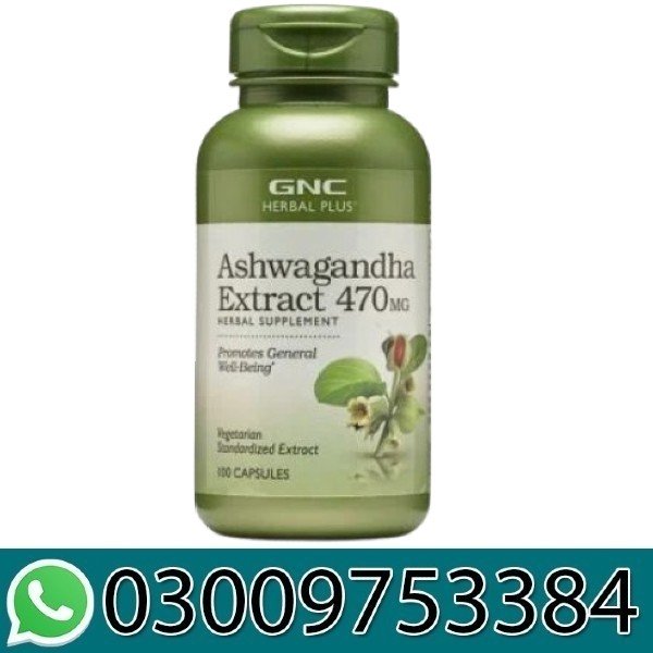 Gnc Herbal Plus Ashwagandha 600Mg In Pakistan